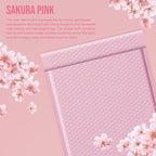 Fuxury Large Bubble Mailers 10.5x16 Inch 40 Pack Thick Padded Envelopes Opaque Mailing Envelopes Bubble Padded Mailers Shipping Bags for Packaging Small Business #5 Light Pink