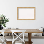 Amanti Art White Cork Board for Wall, 19x27 Vision Board with Gold Frame, Medium Corkboard Office Decor for Home Organization, Modern Contemporary Corkboard Pinboard to display items for home