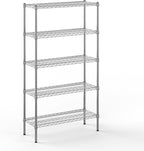 Regal Altair 14" Deep x 36" Wide x 64" Height Wire Shelving Kit | 5-Tier | NSF Commercial Storage Rack Unit