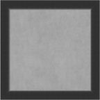 Amanti Art Black Framed Magnetic Board 29x29 Medium Vision Board for use with Magnets, 100% Metal Sheet to Display Items as Office Decor or for Home Organization in mudroom, Kitchen or Kids Room