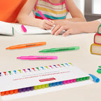 Dacono Highlighters, Chisel Tip, Highlighters Assorted Colors, Bible Highlighter No-Bleed, Quick-Drying Ink Highlighter for School, Teacher Students, Office, Classroom Must Have, 24 Pack