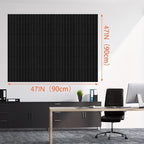 Cork Boards for Walls 48" x 36" Felt Board Alternative, 12 Pack Felt Wall Tiles Bulletin Board, Large Cork Board for Office Pin Board Tack Board Cork Boards