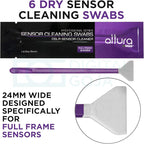 Altura Photo Professional Camera Cleaning Kit for Full Frame DSLR & Mirrorless Cameras - Lens and Sensor Cleaner - Includes Case, Spray, Swabs, Blower, Brush, Tissue Paper