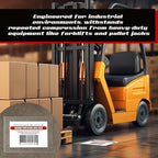 Janlaugh 50 Pcs Industrial Clear Label Protectors 10 x 13 Inch Waterproof Clear Labels Seals for Protecting Barcodes, Industrial Floor Markers, Numbers