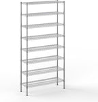 Regal Altair 14" Deep x 42" Wide x 86" Height Wire Shelving Kit | 8-Tier | NSF Commercial Storage Rack Unit