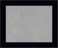 Amanti Art Black Framed Magnetic Board 20x24 Small Vision Board for use with Magnets, 100% Metal Sheet to Display Items as Office Decor or for Home Organization in mudroom, Kitchen or Kids Room