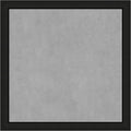 Amanti Art Black Framed Magnetic Board 27x27 Medium Vision Board for use with Magnets, 100% Metal Sheet to Display Items as Office Decor or for Home Organization in mudroom, Kitchen or Kids Room