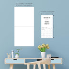 Graphique 2026 Girl Boss Mini Wall Calendar | 7” x 7” | Thick Paper | Home & Office Organizer | Large Monthly Grid | 3 Languages & Marked Holidays | 4 Month Preview Page for 2027
