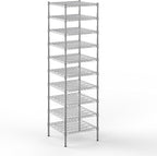 Regal Altair 24" Deep x 24" Wide x 86" Height Wire Shelving Kit | 10-Tier | NSF Commercial Storage Rack Unit
