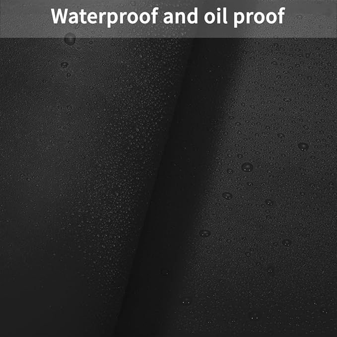 Zinkooat Table Protector Pad for Dining Room Table - Can Be Used On Both Sides Waterproof and Easy to Clean Good Flatness Used for Dining Table(Black+Black 46x96)
