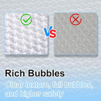 Ireer 10 Pack Extra Large 10 x 13" Bubble Mailers Poly Padded Envelopes Cushioned Mailing Envelopes Bubble Padded Mailers Self Adhesive Waterproof Shipping Bags for Business Christmas Packaging Gift