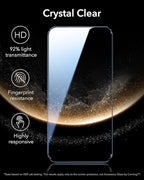 ESR Accessory Glass by Corning™ 3 Pack 9H+ Glass for iPhone 16/15 Screen Protector, Military Grade Shatterproof & Durable with UltraFit Tray