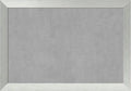 Amanti Art Silver Framed Magnetic Board 28x40 Large Vision Board for use with Magnets, 100% Metal Sheet to Display Items as Office Decor or for Home Organization in mudroom, Kitchen or Kids Room