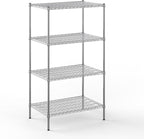 Regal Altair 24" Deep x 36" Wide x 64" Height Wire Shelving Kit | 4-Tier | NSF Commercial Storage Rack Unit