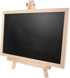 Holibanna Small Chalkboard with Stand 12 Inch Desktop Message Board for Home Bar Wedding Party Decoration Easy to Write and Clean