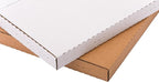 YUSHYIJIE 9x6x1.3 inch Small Shipping Boxes, Multi-Depth Flat Cardboard Boxes with Fragile Stickers for DVD Shipping, Packing, Moving, Storage, Brown, 25 Pack