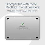 Kensington MP16 Magnetic MacBook Pro Privacy Screen for 16 inch MacBook Pro (2021-2024, M1, M2, M3, M4, Pro, Max), Removable Laptop Privacy Screen, Anti Glare Blue Light MacBook Mac Screen Protector