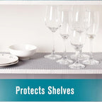 Shelf Drawer Liner Non-Adhesive Non Slip Durable for Drawers, Shelves, Cabinets, Storage, Kitchen