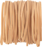 BILINNY Rubber Bands Size 33, Bulk Pack of 10lb (6,000) Tan Rubber Bands, 3.5"x1/8", Made In USA