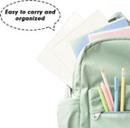 RAZCC Two Pocket Folders, 50 Pack 2 Pocket Folders Fit Letter Size Paper, Paper Folders with Pockets for School Office Business Home (White)