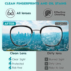 GlintFy Lens Wipes for Eyeglasses, Lens Wipes 5.1″×5.9″ – 400 Count (Pre-moistened Indepently Packaged,Safe,Scratch Free, Suitable for Eyeglass,Sunglasses,Camera,Goggle,Phone,Tablet)