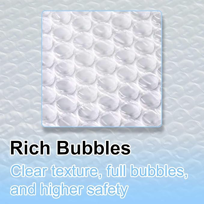 Ireer 20 Pack Extra Large Bubble Mailers 8.5 x 12" Poly Padded Envelopes Cushioned Mailing Envelopes Bubble Padded Mailers Self Adhesive Waterproof Shipping Bags for Business Gift Packaging