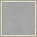 Amanti Art Silver Framed Magnetic Board 22x22 Medium Vision Board for use with Magnets, 100% Metal Sheet to Display Items as Office Decor or for Home Organization in mudroom, Kitchen or Kids Room