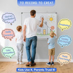 Grtard 18" x 12" White Board Dry Erase, Magnetic Dry Erase Boards, Hanging Magnetic Whiteboard with Marker and Strong Magnets, Dry Erase Board for Wall, White Boards Dry Erase for School, Office, Home