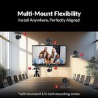 AV Access 4K Conference Room Camera, Dual Lens Cam(4K AI Tracking Cam and 1080P Panoramic Cam),3X Optical/5X Digital Zoom, 120° FOV, Auto Framing, Individuals Gallery, Works with Meet,Teams,Zoom