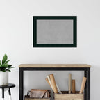 Amanti Art Black Framed Magnetic Board 20x28 Medium Vision Board for use with Magnets, 100% Metal Sheet to Display Items as Office Decor or for Home Organization in mudroom, Kitchen or Kids Room