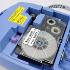 Pristar 6-Pack Compatible Label Tape Replacement for Casio Label Tape 9mm 0.35” XR-9WE XR-9X XR-9RD XR-9BU XR-9YW XR-9GN Work for KL-60 KL-100 KL-120 KL-750 KL-780 KL-7000 KL-8100 Label Maker