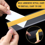 Fainne 100 Pcs Shelf Label Strips 1.5''H x 48 L Self Adhesive Shelf Label Holder Gondola Price Tag Stick on Plastic Clear Ticket Channel for Metal Wood Plastic Rack