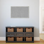 Amanti Art Silver Framed Magnetic Board 21x33 Large Vision Board for use with Magnets, 100% Metal Sheet to Display Items as Office Decor or for Home Organization in mudroom, Kitchen or Kids Room