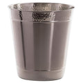 BINO Metal Waste Basket for Home, Office, Bathroom, Dorm, Kitchen and More | Trash Can Bin for Bedroom | Desk Trash Can | Home Essentials