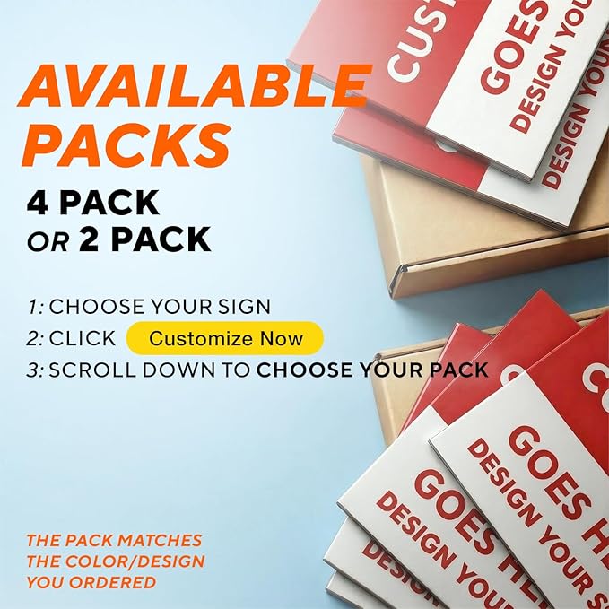 Custom Metal Signs, Personalized Aluminum, Customized Safety, Business Signs, Waterproof Outdoor, White Aluminum (Red & White, 10x7 In)