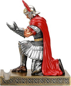 HDMbigmi Centurion Cloak Warrior Knight Pen Holder Mobile Phone Stand Desk Organizers and Accessories as Gift for Office and Home (Silver)