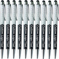 Yucold Customized Pens with Name/Logo - Touch Screen Stylus Ballpoint Pen, Perfect for Weddings, Business & Personalized Gifts (Black,20)