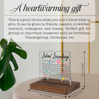 School Secretary Gifts, Thank You Desk Sign for Office Staff, Appreciation Plaque for School Administrative Assistants, Graduation Retirement Office Decor PA032
