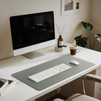 Jotsome Leather Desk Pad Mat, Non-Slip Desk Blotter Pad - Desk Protector for Office, Home, Laptop, and Desktop, Gift for The Holidays (Sage, 34" x 17")
