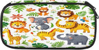 Pardick Pencil Case，Cute Animals Big Capacity Pencil Pouch Coin Pouch Stationery Organizer For Teen School
