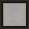 Amanti Art Black Framed Magnetic Board 26x26 Medium Vision Board for use with Magnets, 100% Metal Sheet to Display Items as Office Decor or for Home Organization in mudroom, Kitchen or Kids Room