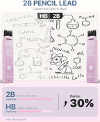 Four Candies 0.5/0.7mm 2B Lead Refills in Case, Pack of 720 PCS Black Break Resistant Mechanical Pencil Refills, 12 Tubes (6 of Each Size), 60 Pieces per Tube