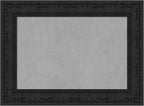 Amanti Art Black Framed Magnetic Board 23x31 Medium Vision Board for use with Magnets, 100% Metal Sheet to Display Items as Office Decor or for Home Organization in mudroom, Kitchen or Kids Room