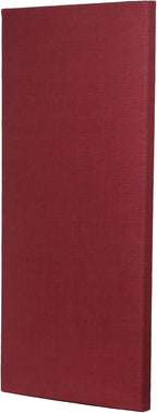 ATS Acoustics Sound Absorbing Acoustic Panel 24" x 48" x 2" Beveled Edge (Burgundy)