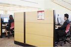 Clear Acrylic Cubicle Sign Holder, Name Plates, & File Holders