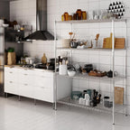 Regal Altair 24" Deep x 54" Wide x 74" Height Wire Shelving Kit | 4-Tier | NSF Commercial Storage Rack Unit