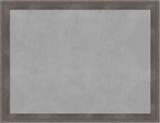 Amanti Art Grey Framed Magnetic Board 21x27 Medium Vision Board for use with Magnets, 100% Metal Sheet to Display Items as Office Decor or for Home Organization in mudroom, Kitchen or Kids Room