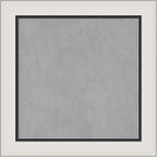 Amanti Art Silver Framed Magnetic Board 26x26 Medium Vision Board for use with Magnets, 100% Metal Sheet to Display Items as Office Decor or for Home Organization in mudroom, Kitchen or Kids Room
