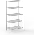 Regal Altair 24" Deep x 42" Wide x 86" Height Wire Shelving Kit | 5-Tier | NSF Commercial Storage Rack Unit