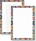 SXboxing Sticky Notes 4X6 Inches, 2 Pack Large Cute Self-Stick Pads, Bright Funny Memo Pads Easy to Stick for Home, Office Luxury Mandala